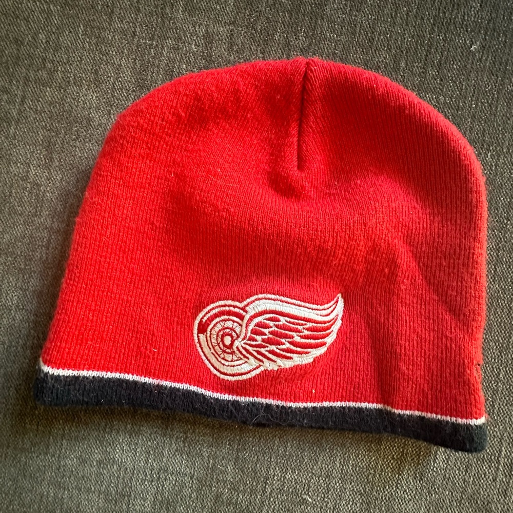 Vintage Detroit Red Wings NHL Official Beanie Hat